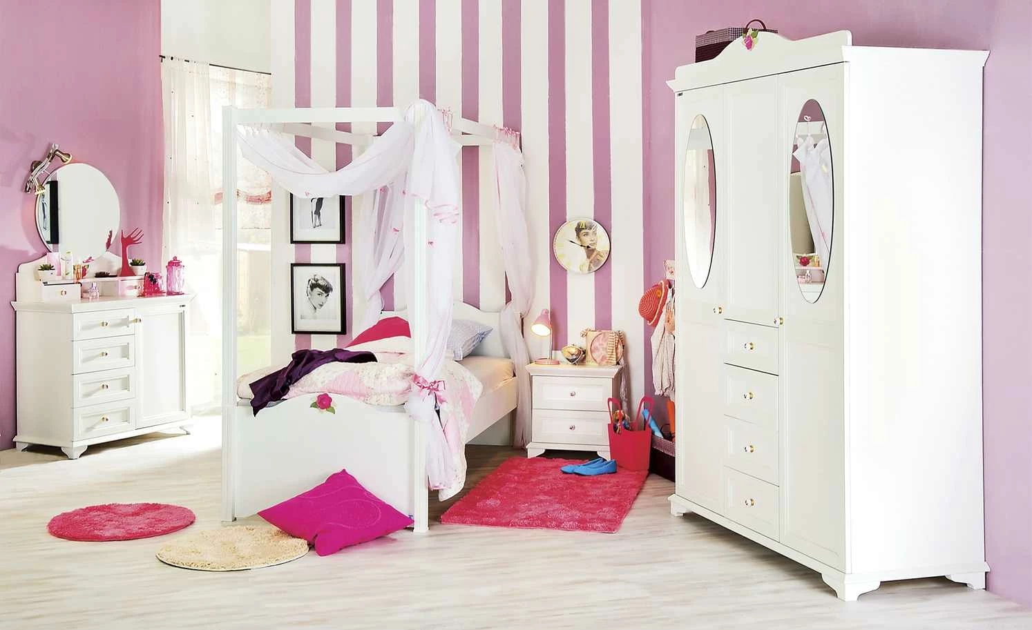 Kleiderschrank Romantik-Look Fairytale 3 Kleiderschrank Romantik-Look Fairytale