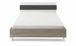 Bettgestell Holly | Treibholz (Nachbildung) / Weiß / Anthrazit 120 cm -Kindermöbel Verkaufsladen 10118950 1 201811271524