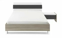 Bettgestell Holly | Treibholz (Nachbildung) / Weiß / Anthrazit 120 cm -Kindermöbel Verkaufsladen 10118950 2 201811271524