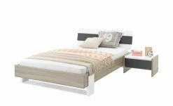 Bettgestell Holly | Treibholz (Nachbildung) / Weiß / Anthrazit 120 cm -Kindermöbel Verkaufsladen 10118950 4 201811271524