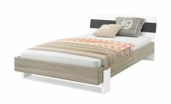 Bettgestell Holly | Treibholz (Nachbildung) / Weiß / Anthrazit 120 cm -Kindermöbel Verkaufsladen 10118950 5 201811271524