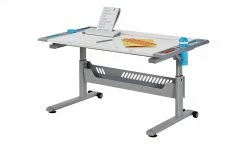 PAIDI Schülerschreibtisch Tablo | Kreideweiß / Azurblau -Kindermöbel Verkaufsladen 10357341 11 201904022123