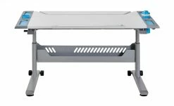 PAIDI Schülerschreibtisch Tablo | Kreideweiß / Azurblau -Kindermöbel Verkaufsladen 10357341 12 201904022123