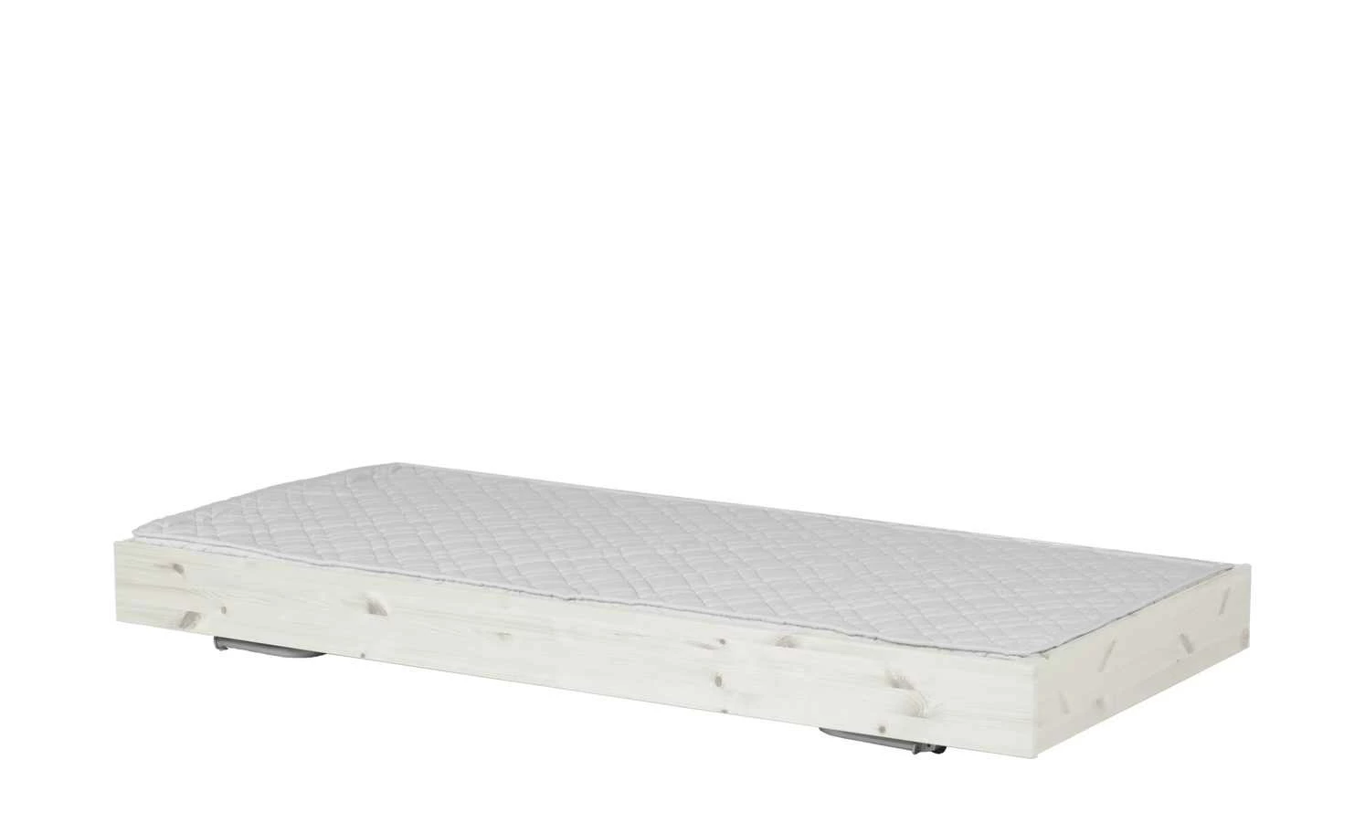 FLEXA Bett mit Ausziehbett Flexa Classic | Kiefer Weiß 4 FLEXA Bett mit Ausziehbett Flexa Classic | Kiefer Weiß – Bild 2