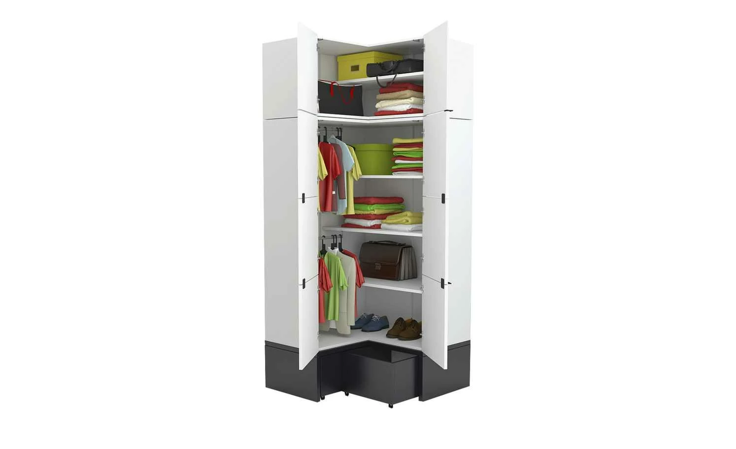 VOX Eck-Kleiderschrank Young Users 4 VOX Eck-Kleiderschrank Young Users – Bild 3