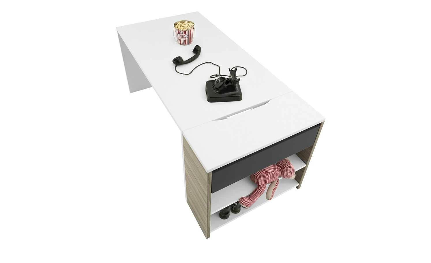 Schreibtisch Holly | Weiß 18 Schreibtisch Holly | Weiß – Bild 16