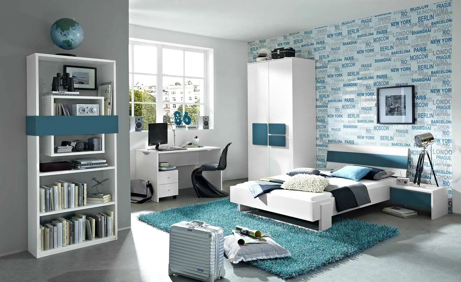 Schreibtisch Holly | Weiß 4 Schreibtisch Holly | Weiß – Bild 2