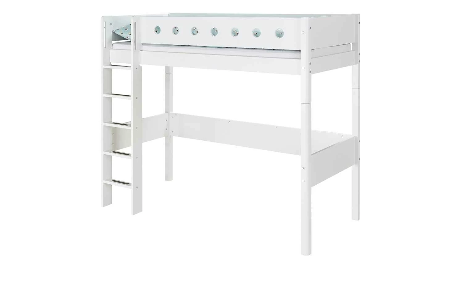 FLEXA Hochbett mit senkrechter Leiter Flexa White | Weiß 17 FLEXA Hochbett mit senkrechter Leiter Flexa White | Weiß – Bild 15