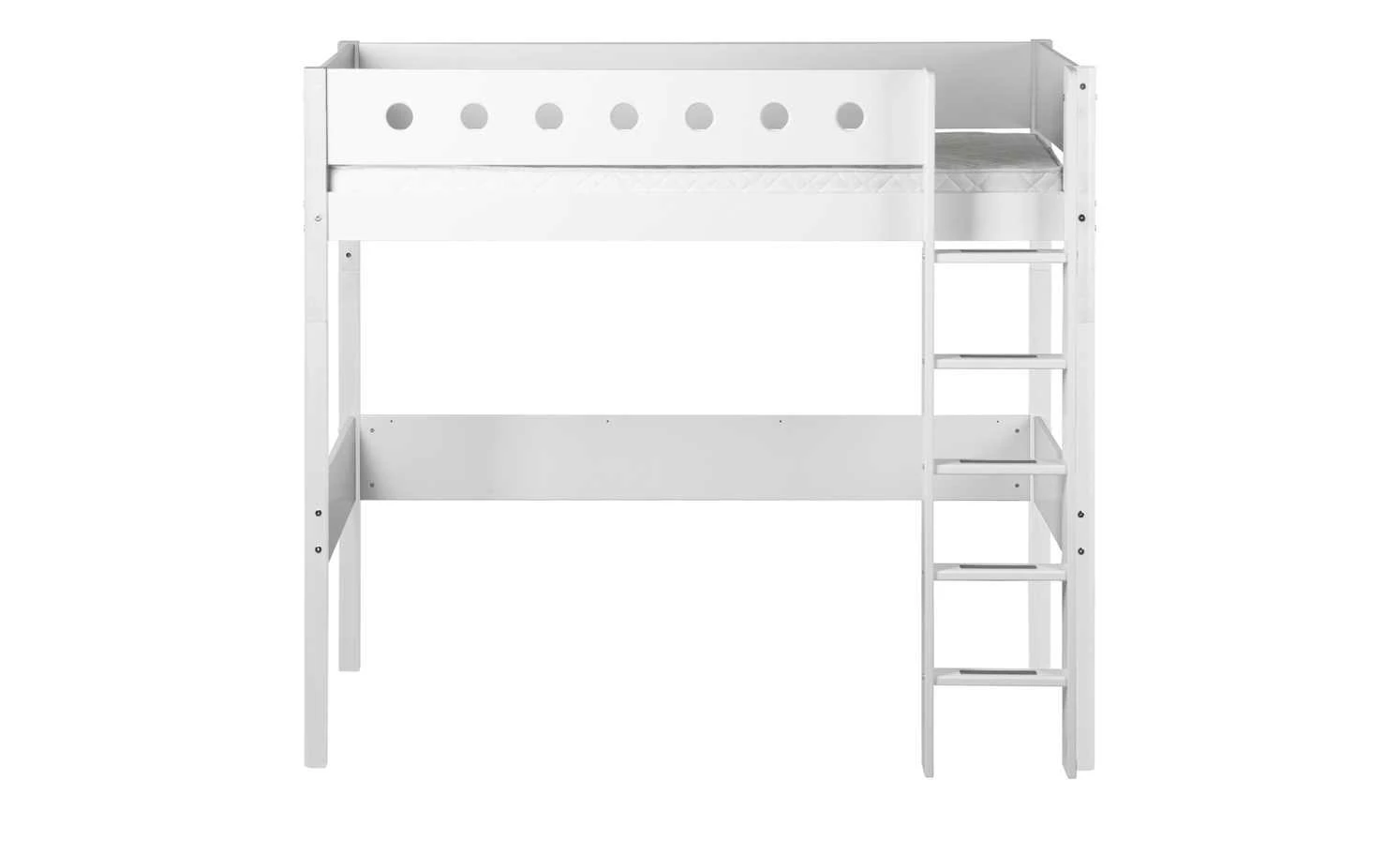 FLEXA Hochbett mit senkrechter Leiter Flexa White | Weiß 18 FLEXA Hochbett mit senkrechter Leiter Flexa White | Weiß – Bild 16