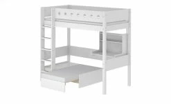 FLEXA Hochbett mit senkrechter Leiter Flexa White | Weiß 29 FLEXA Hochbett mit senkrechter Leiter Flexa White | Weiß -Kindermöbel Verkaufsladen 11115265 9 202003052237