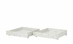 FLEXA Bett mit Ausziehbett Flexa | Kiefer Weiß -Kindermöbel Verkaufsladen 11115454 2 201811271508