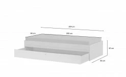 VOX Bettgestell mit Bettkasten Spot | Akazie (Nachbildung) / Weiß 13 VOX Bettgestell mit Bettkasten Spot | Akazie (Nachbildung) / Weiß -Kindermöbel Verkaufsladen 11115617 6 202111252244