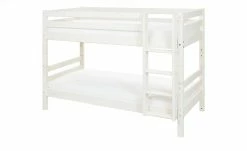 FLEXA Etagenbett Flexa Classic | Kiefer Weiß Senkrechte Leiter