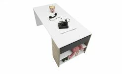 Schreibtisch-Anbauregal Holly | Treibholz (Nachbildung) / Weiß / Anthrazit -Kindermöbel Verkaufsladen 11116717 7 201811271524