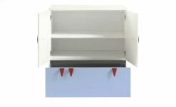 now! by hülsta minimo Kommode Minimo | Ausführung 2 (2 Türen, 1 Schub) 90,2|cm Weiß / Hellblau -Kindermöbel Verkaufsladen 11117260 8 202107121302