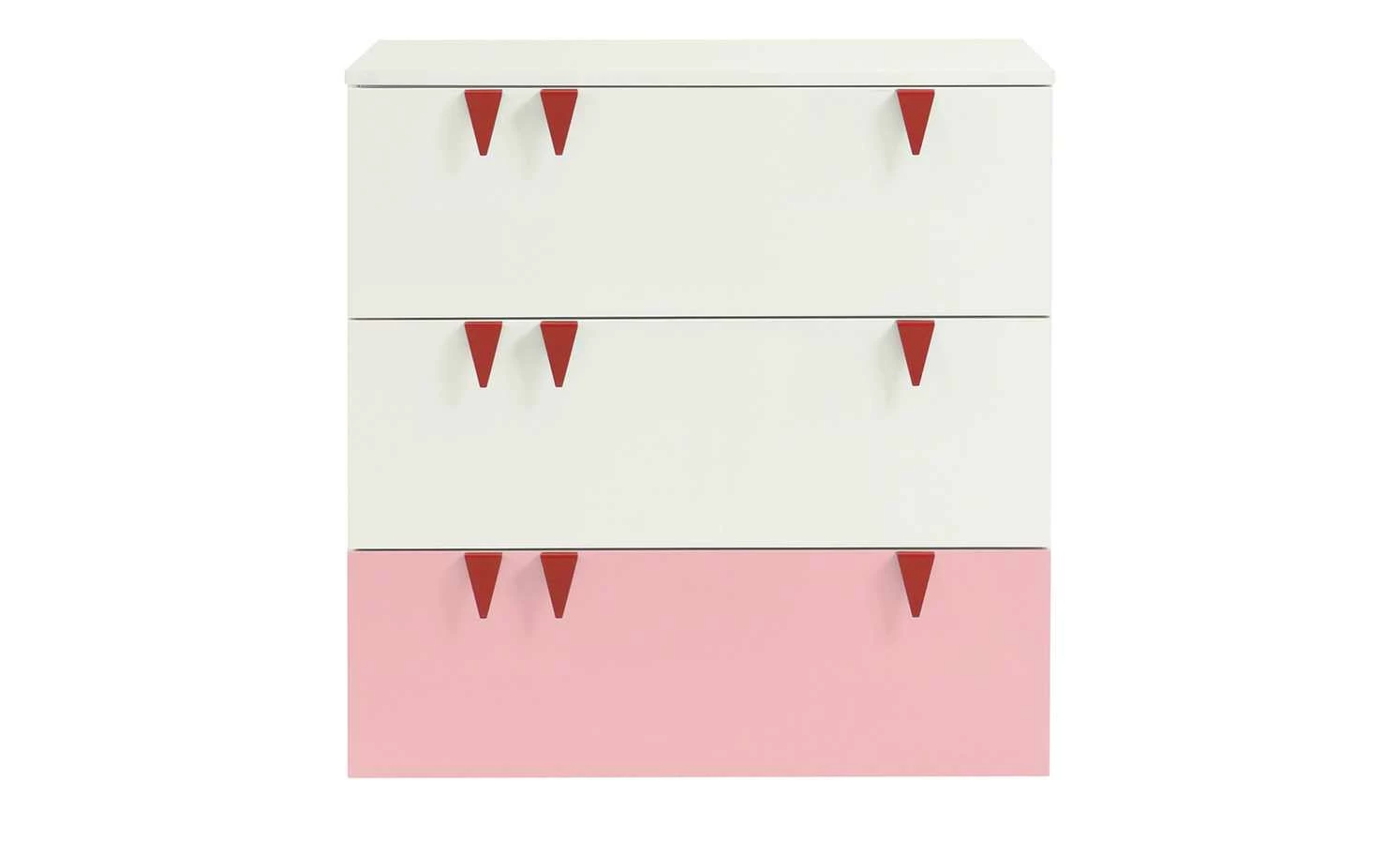 now! by hülsta minimo Kommode Minimo | Ausführung 3 (3 Schübe) 90,2|cm Weiß / Rosa 6 now! by hülsta minimo Kommode Minimo | Ausführung 3 (3 Schübe) 90,2|cm Weiß / Rosa – Bild 4