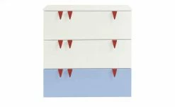 now! by hülsta minimo Kommode Minimo | Ausführung 3 (3 Schübe) 90,2|cm Weiß / Hellblau -Kindermöbel Verkaufsladen 11117263 1 201811271524
