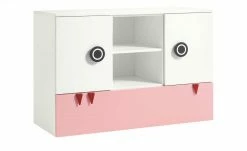 now! by hülsta minimo Kommode Minimo | Weiß / Hellrosa -Kindermöbel Verkaufsladen 11117265 1 201811271524