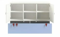 now! by hülsta minimo Kommode Minimo | Weiß / Hellblau -Kindermöbel Verkaufsladen 11117266 4 201811271524