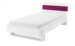 Bettgestell Holly | Weiß / Fuchsia 90 cm -Kindermöbel Verkaufsladen 11117291 3 201811271524
