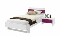 Bettgestell Holly | Weiß / Fuchsia 90 cm -Kindermöbel Verkaufsladen 11117291 4 201811271524