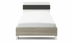 Bettgestell Holly | Treibholz (Nachbildung) / Weiß / Anthrazit 100 cm -Kindermöbel Verkaufsladen 11117294 3 201811271524