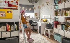 VOX Standregal Nest | Lärche Weiß (Nachbildung)