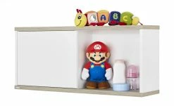 PAIDI Wandregal mit Schiebetür Carlo -Kindermöbel Verkaufsladen 11118100 10 201811271555