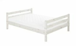 FLEXA Bett 140x200 - weiß - Kiefer Flexa Classic | Kiefer Weiß 150|cm