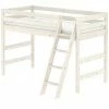 FLEXA Mittelhohes Bett Flexa Classic | Kiefer Weiß Schrägleiter 1 FLEXA Mittelhohes Bett Flexa Classic | Kiefer Weiß Schrägleiter -Kindermöbel Verkaufsladen 11118525 2 201811271533