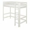 FLEXA Hochbett Flexa Classic | Kiefer Weiß Senkrechte Leiter
