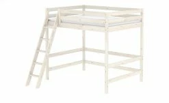 FLEXA Hochbett Flexa Classic | Kiefer Weiß Schrägleiter