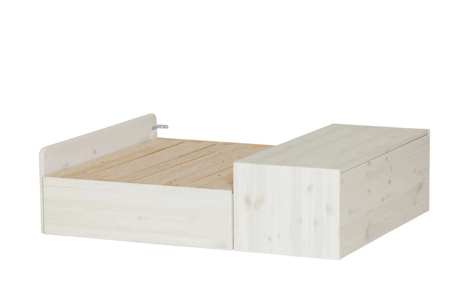 FLEXA Casa Hochbett Flexa Classic | Kiefer Weiß Senkrechte Leiter 9 FLEXA Casa Hochbett Flexa Classic | Kiefer Weiß Senkrechte Leiter – Bild 7