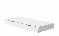 FLEXA Bett mit Ausziehbett Flexa White | Weiß -Kindermöbel Verkaufsladen 11118713 3 202111252244