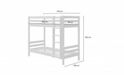 FLEXA Maxi Etagenbett Flexa Classic | Kiefer Weiß -Kindermöbel Verkaufsladen 11118812 3 202111252244