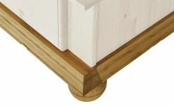 Kleiderschrank, 2-türig Bornholm | Kiefer Weiß / Kiefer antikfarben durchgehende gemusterte Tür 13 Kleiderschrank, 2-türig Bornholm | Kiefer Weiß / Kiefer antikfarben durchgehende gemusterte Tür -Kindermöbel Verkaufsladen 11119508 4 202008312241