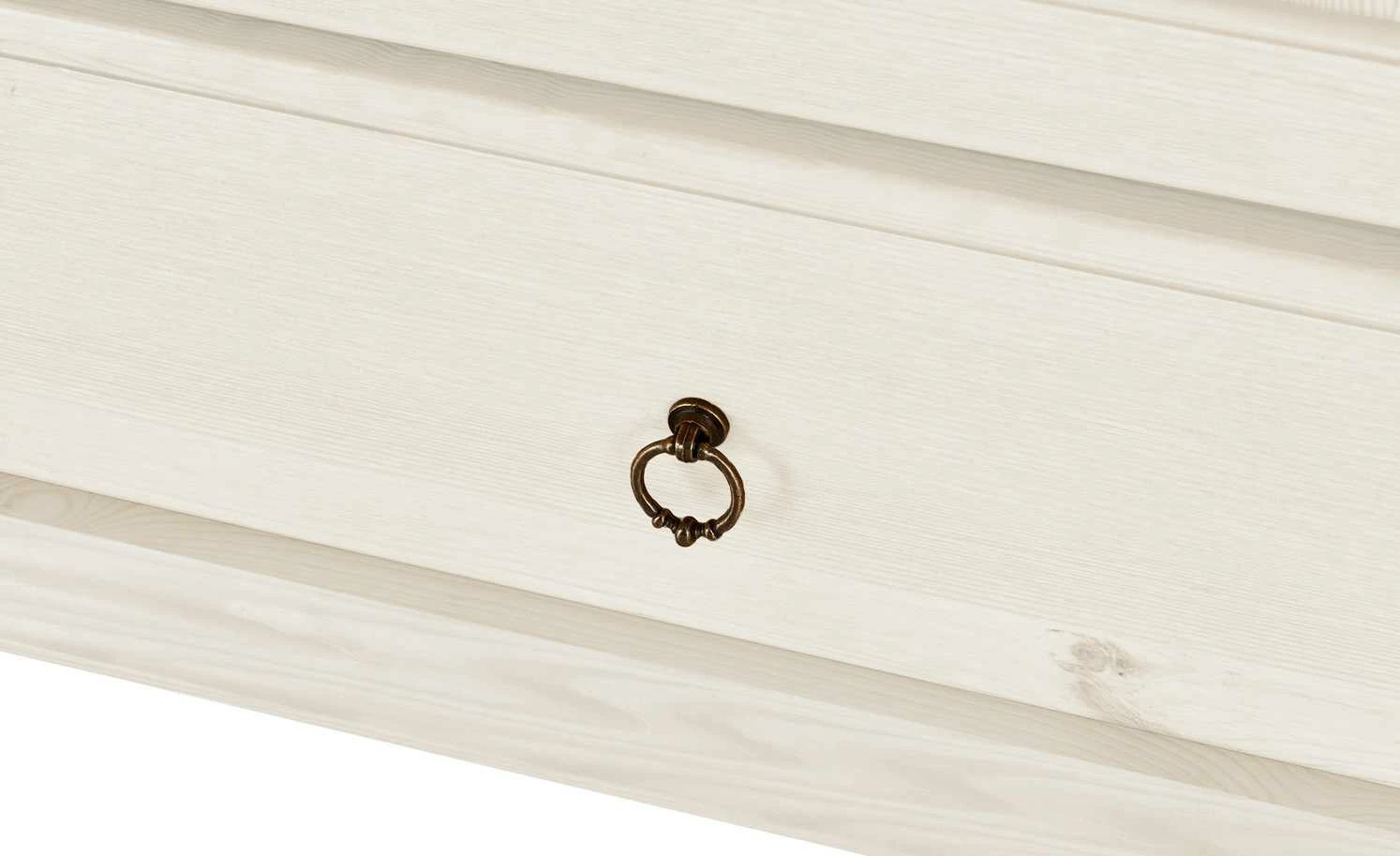 Kleiderschrank, 3-türig Bornholm | Kiefer Weiß 9 Kleiderschrank, 3-türig Bornholm | Kiefer Weiß – Bild 7