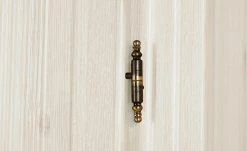 Kleiderschrank, 2-türig Bornholm | Kiefer Weiß durchgehende gemusterte Tür -Kindermöbel Verkaufsladen 11119772 4 202008312241