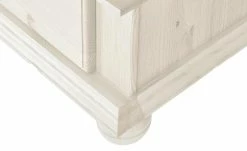 Kleiderschrank, 2-türig Bornholm | Kiefer Weiß durchgehende gemusterte Tür -Kindermöbel Verkaufsladen 11119772 5 202008312241