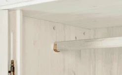 Kleiderschrank, 2-türig Bornholm | Kiefer Weiß durchgehende gemusterte Tür -Kindermöbel Verkaufsladen 11119772 6 202008312241