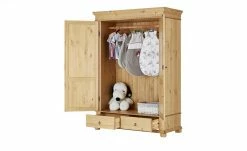 Kleiderschrank, 2-türig Bornholm | Kiefer antikbrushfarben geteilte gemusterte Tür 30 Kleiderschrank, 2-türig Bornholm | Kiefer antikbrushfarben geteilte gemusterte Tür -Kindermöbel Verkaufsladen 11119779 13 202104131234