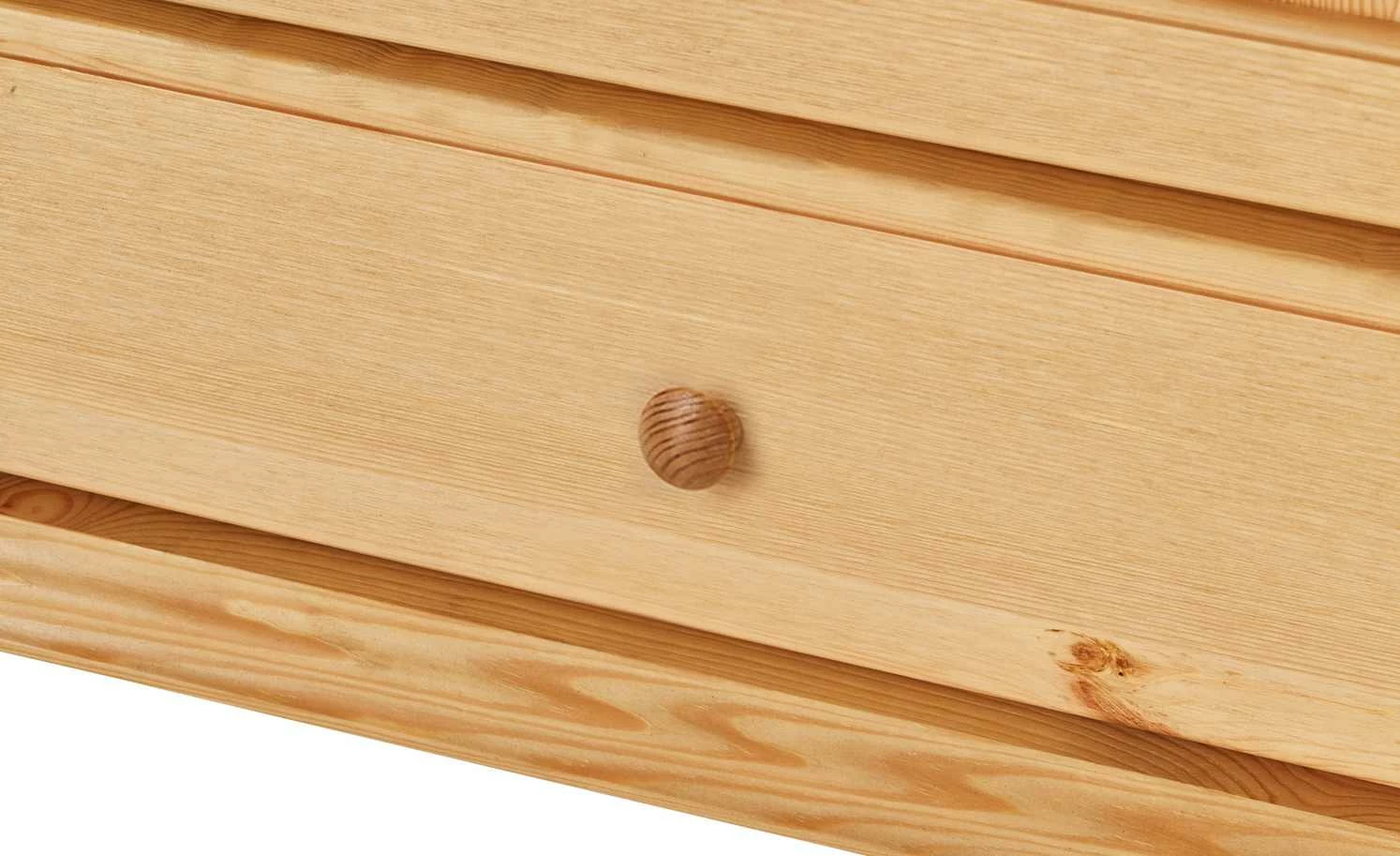 Kleiderschrank, 2-türig Bornholm | Kiefer antikbrushfarben geteilte gemusterte Tür 11 Kleiderschrank, 2-türig Bornholm | Kiefer antikbrushfarben geteilte gemusterte Tür – Bild 9