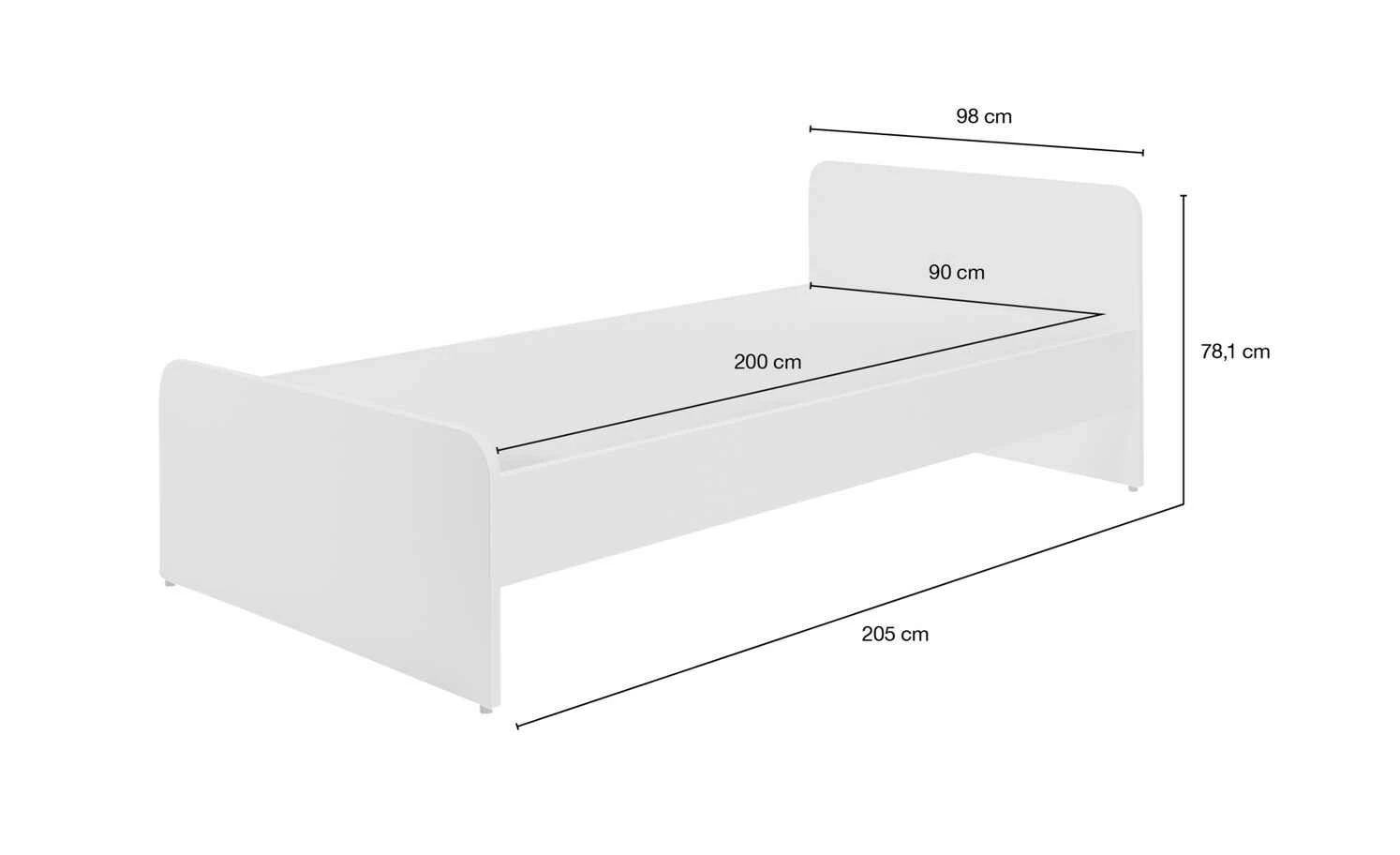 now! by hülsta minimo Bettgestell Minimo | 90 cm 9 now! by hülsta minimo Bettgestell Minimo | 90 cm – Bild 7