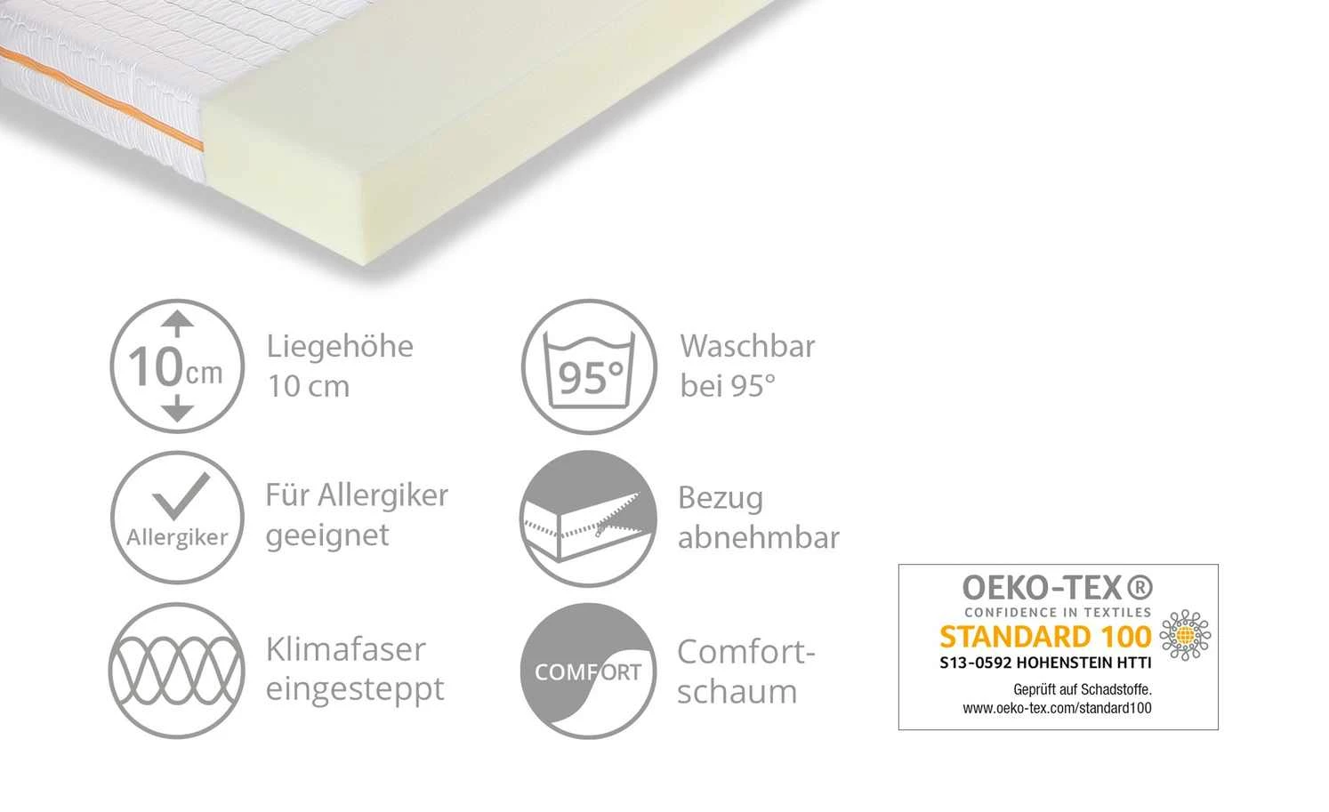 Ratzzz Komfortschaummatratze Nachteule 5 Ratzzz Komfortschaummatratze Nachteule – Bild 3