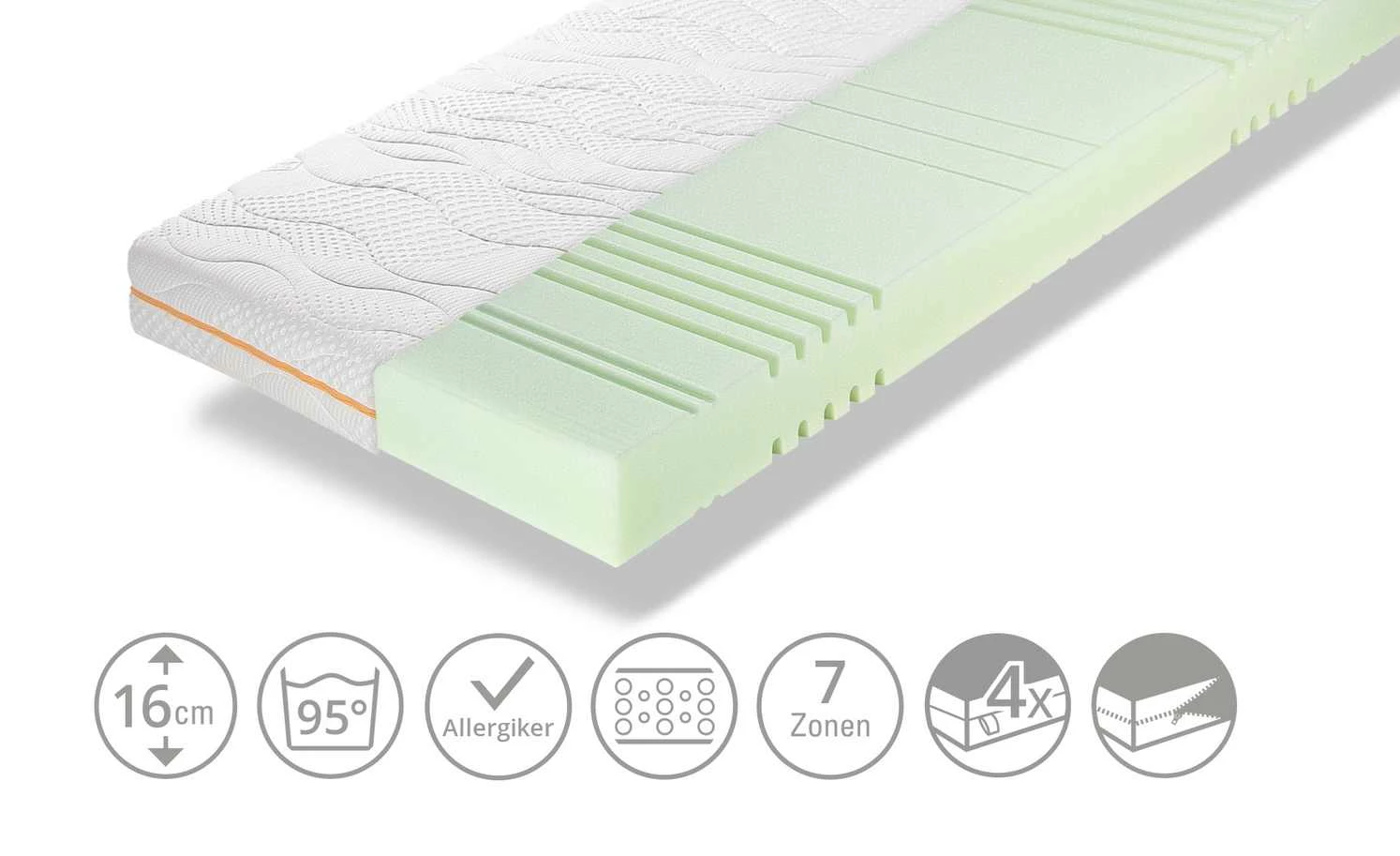 Ratzzz Kaltschaummatratze Nachtschwärmer | 90|cm 190|cm 6 Ratzzz Kaltschaummatratze Nachtschwärmer | 90|cm 190|cm – Bild 4