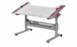 PAIDI Schülerschreibtisch Tablo | Weiß / Brombeer -Kindermöbel Verkaufsladen 11350644 3 202102182236