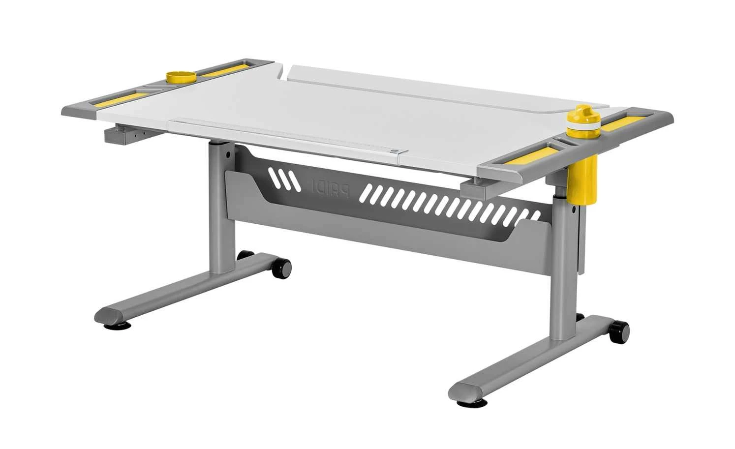 PAIDI Schülerschreibtisch Tablo | Kreideweiß / Gelb 10 PAIDI Schülerschreibtisch Tablo | Kreideweiß / Gelb – Bild 8