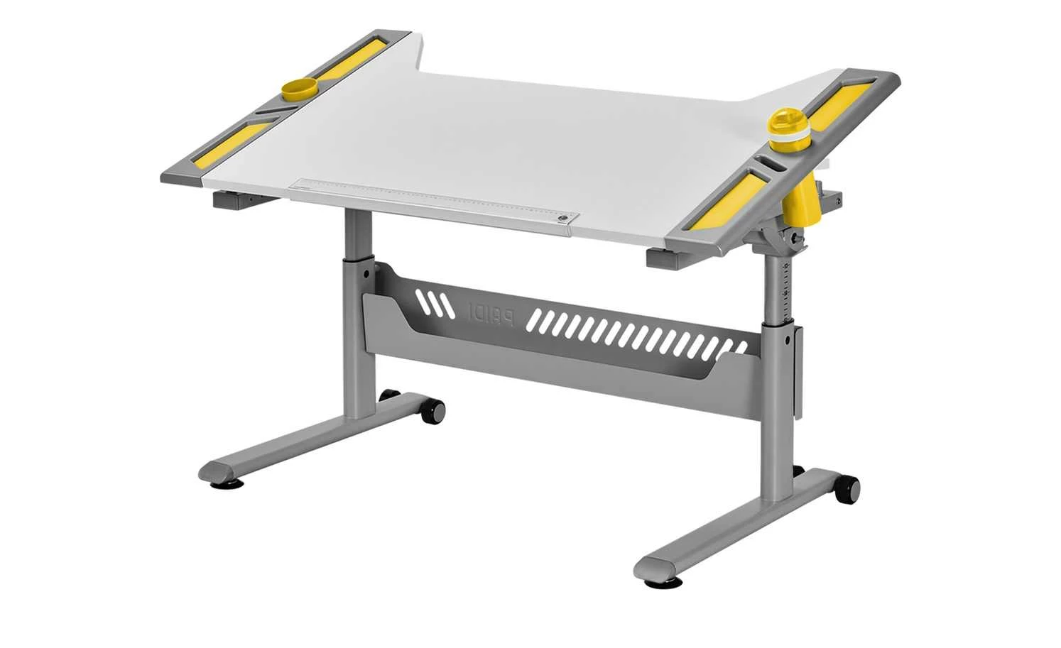 PAIDI Schülerschreibtisch Tablo | Kreideweiß / Gelb 11 PAIDI Schülerschreibtisch Tablo | Kreideweiß / Gelb – Bild 9