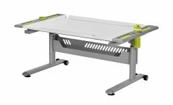 PAIDI Schülerschreibtisch Tablo | Kreideweiß / Limettengrün -Kindermöbel Verkaufsladen 11350646 2 201811271605