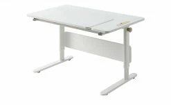 FLEXA Schülerschreibtisch Moby | linke Tischplatte verstellbar